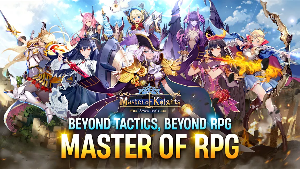 Master of Knights- Tactics RPG (Мастер оф Найтс)  [МОД Unlocked] Screenshot 3