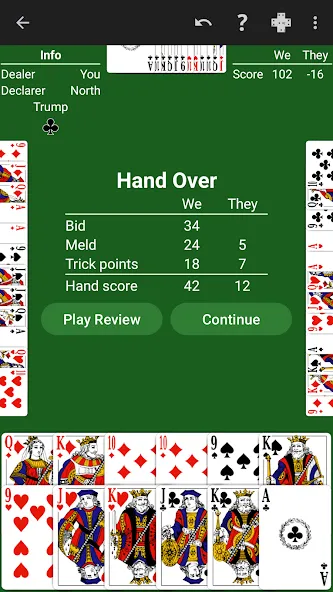 Pinochle - Expert AI (Пиночле)  [МОД Mega Pack] Screenshot 3