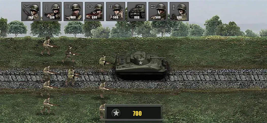 Warfare War Troops (Военное сражение Война Войска)  [МОД Много монет] Screenshot 5