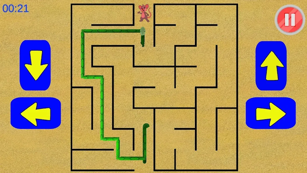 Snake Maze game (Змеиная лабиринтная игра)  [МОД Menu] Screenshot 5