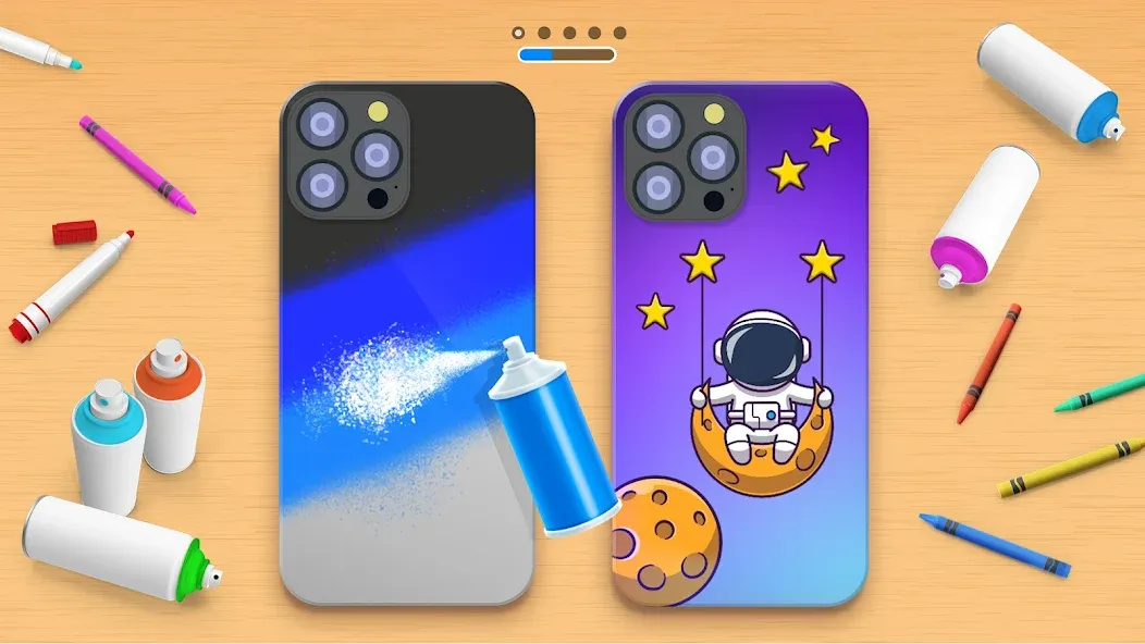 Phone Case DIY  [МОД Бесконечные монеты] Screenshot 1