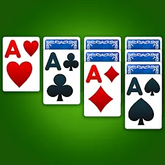 Скачать взлом Solitaire: Classic Card Game (Клондайк Солитер)  [МОД Menu] - полная версия apk на Андроид