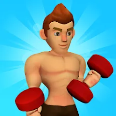 Взломанная Muscle Tycoon 3D: MMA Boxing (Масл Тайкун 3D)  [МОД Mega Pack] - полная версия apk на Андроид