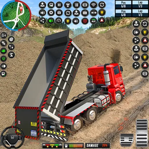 Cargo Truck Driving Truck Game (Ойл трек геймс симулятор 3D)  [МОД Unlocked] Screenshot 1