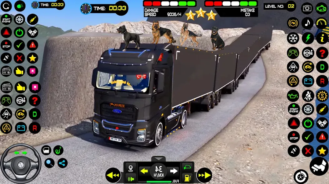 Cargo Truck Driving Truck Game (Ойл трек геймс симулятор 3D)  [МОД Unlocked] Screenshot 2