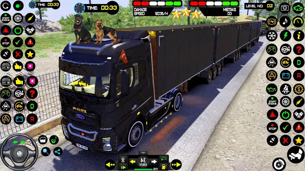 Cargo Truck Driving Truck Game (Ойл трек геймс симулятор 3D)  [МОД Unlocked] Screenshot 3