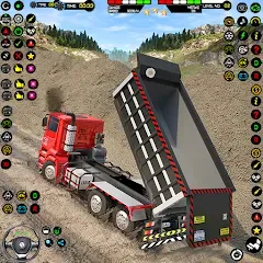 Скачать взломанную Cargo Truck Driving Truck Game (Ойл трек геймс симулятор 3D)  [МОД Unlocked] - полная версия apk на Андроид