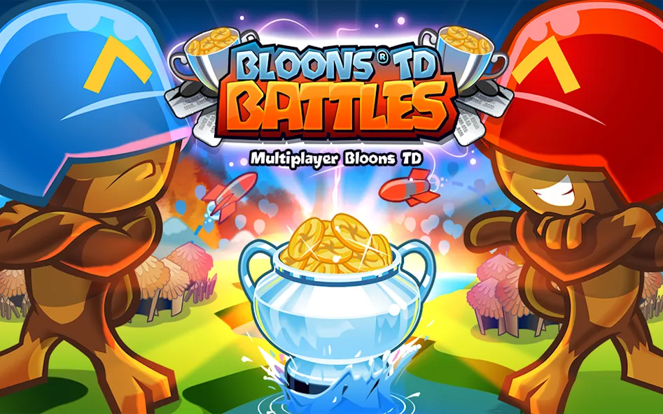 Bloons TD Battles (Блунс ТД Батлз)  [МОД Menu] Screenshot 1