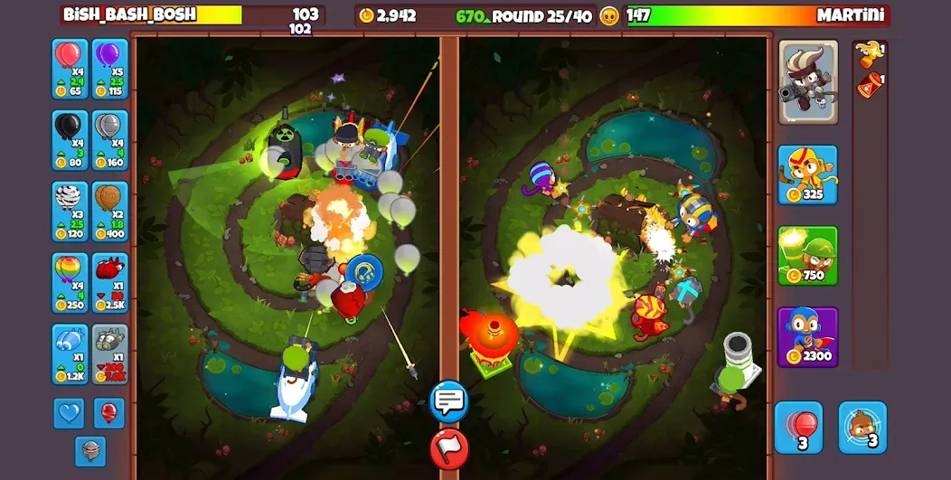 Bloons TD Battles 2 (Блунс ТД Батлс 2)  [МОД Много денег] Screenshot 5