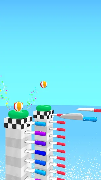 Ball Up: Knife Racing (Болл Ап)  [МОД Unlocked] Screenshot 4