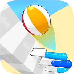 Взломанная Ball Up: Knife Racing (Болл Ап)  [МОД Unlocked] - последняя версия apk на Андроид