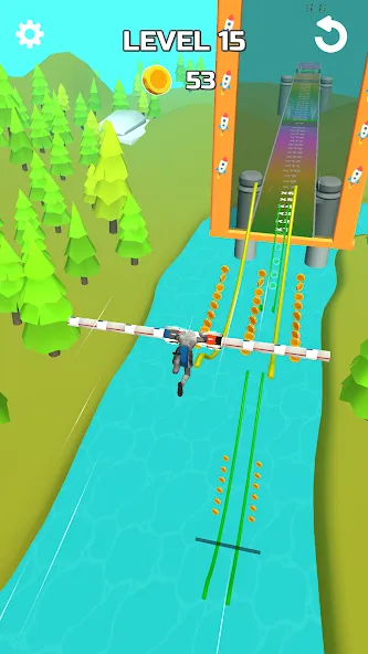 Stunt Rails (тант Рэйлз)  [МОД Unlocked] Screenshot 2