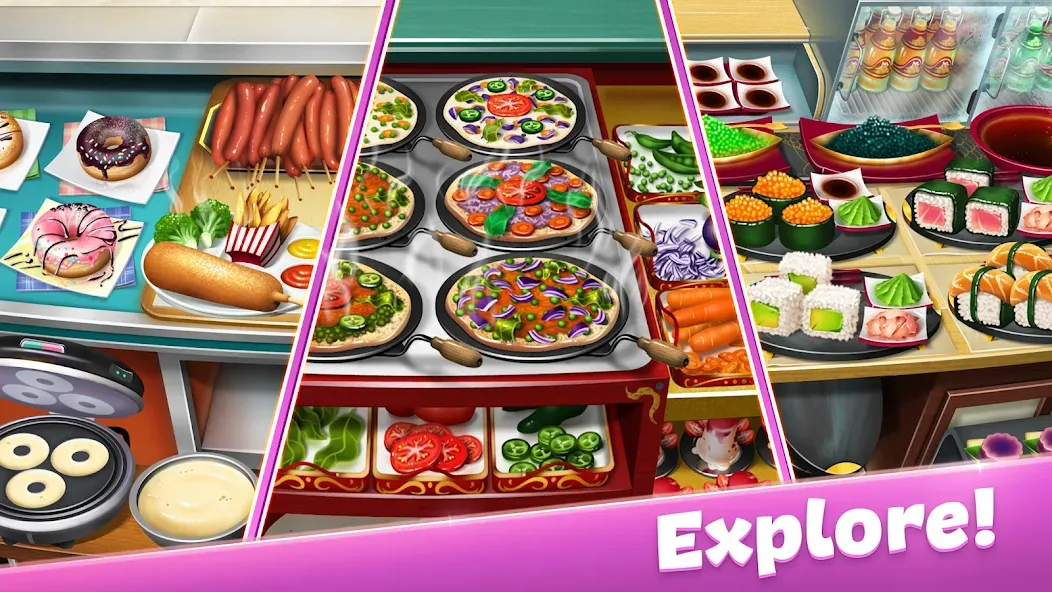 Cooking Fever: Restaurant Game  [МОД Все открыто] Screenshot 2