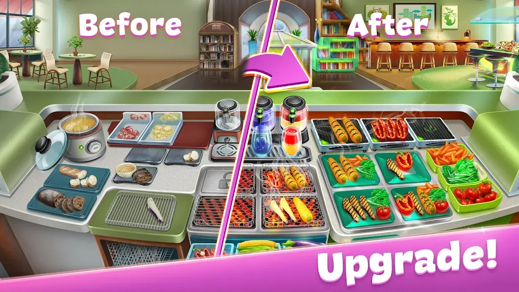 Cooking Fever: Restaurant Game  [МОД Все открыто] Screenshot 4