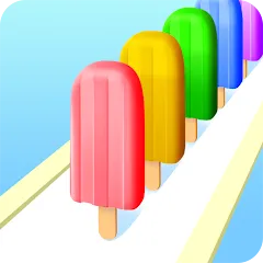 Скачать взломанную Popsicle Stack (Попсикл Стэк)  [МОД Много денег] - последняя версия apk на Андроид