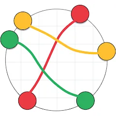 Скачать взломанную Same Color: Connect Two Dots (Сейм Колор Дот)  [МОД Меню] - полная версия apk на Андроид