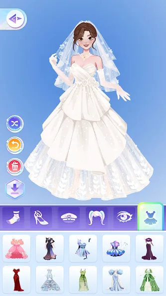 YoYa: Dress Up Fashion Girl (ЙоЯ)  [МОД Все открыто] Screenshot 3