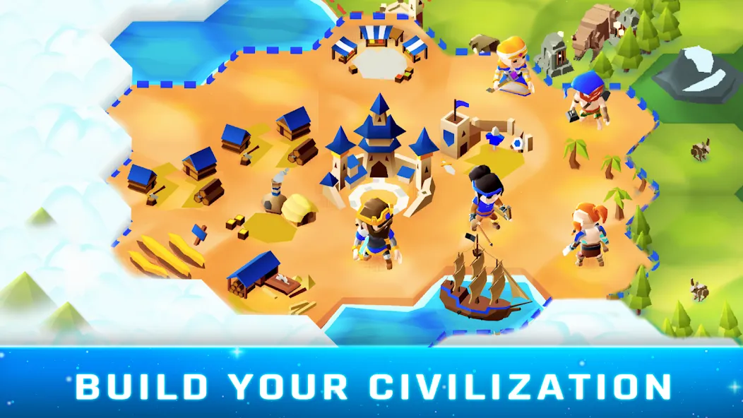 Hexapolis: Civilization wars (Хексаполис)  [МОД Меню] Screenshot 2