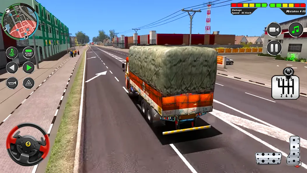 Indian Heavy Truck Delivery 3D  [МОД Unlocked] Screenshot 2