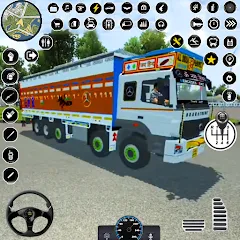 Скачать взломанную Indian Heavy Truck Delivery 3D  [МОД Unlocked] - последняя версия apk на Андроид