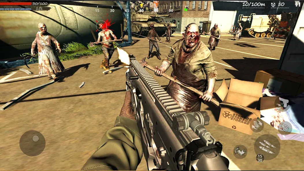 Zombie Game:Trigger Survivor (Зомби Гейм)  [МОД Menu] Screenshot 2