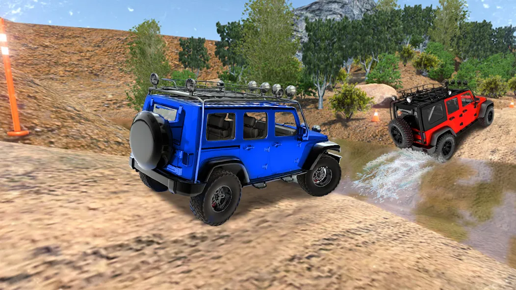 4X4 Offroad SUV Driving Games  [МОД Много монет] Screenshot 1