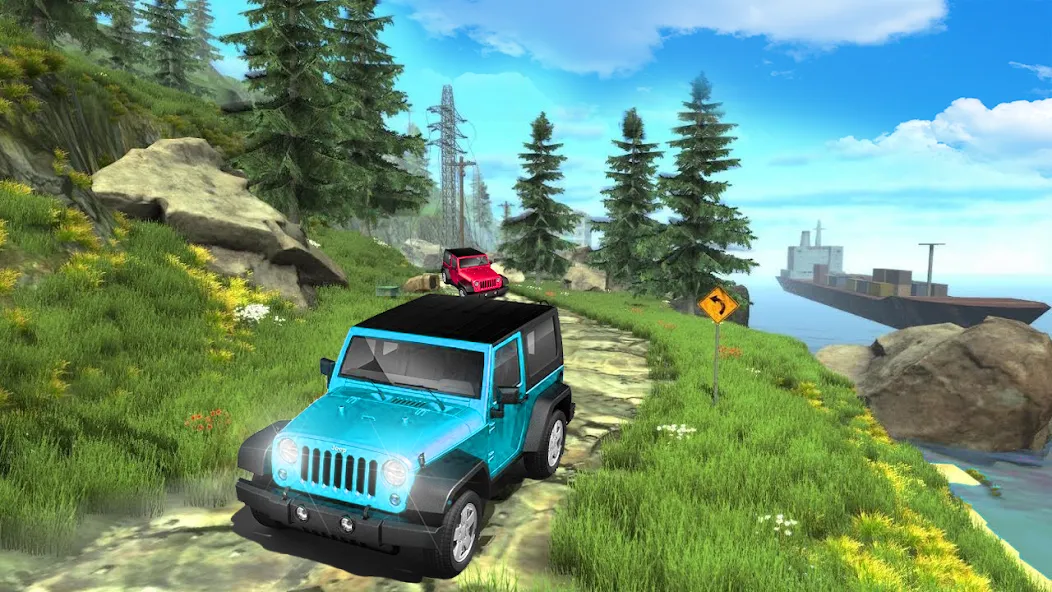 4X4 Offroad SUV Driving Games  [МОД Много монет] Screenshot 3