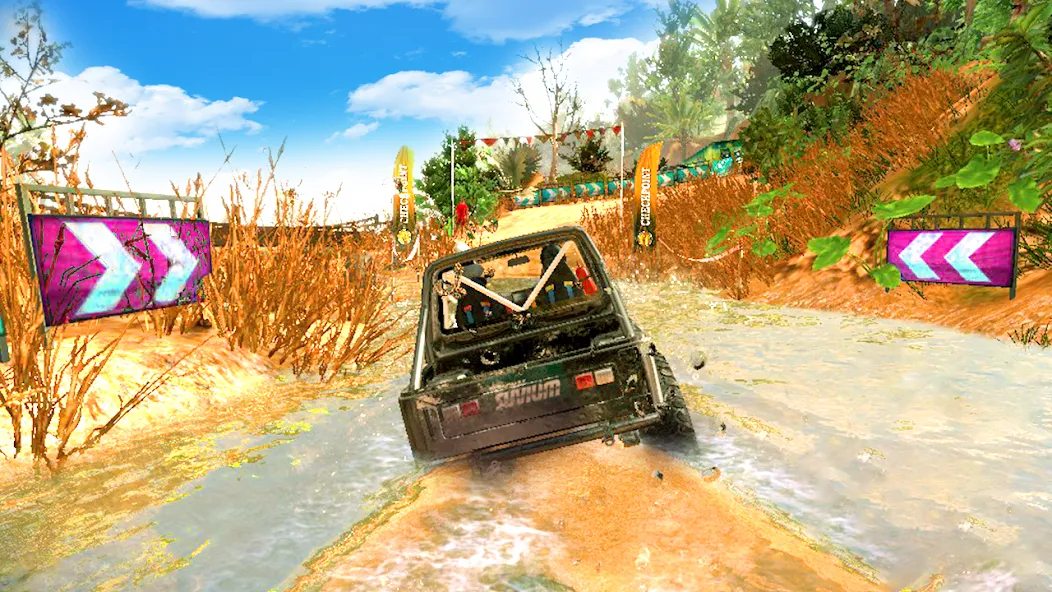 4X4 Offroad SUV Driving Games  [МОД Много монет] Screenshot 4