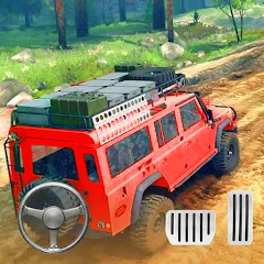 Скачать взлом 4X4 Offroad SUV Driving Games  [МОД Много монет] - полная версия apk на Андроид