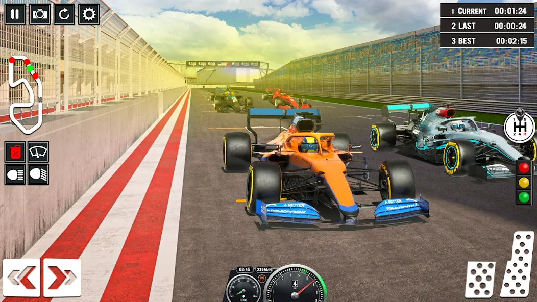 Formula Racing Car Racing Game  [МОД Unlimited Money] Screenshot 1