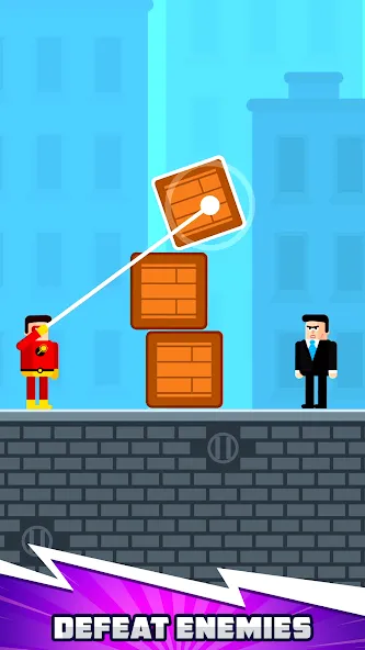 The Superhero League (Зе Суперхиро Лигующ)  [МОД Unlocked] Screenshot 1