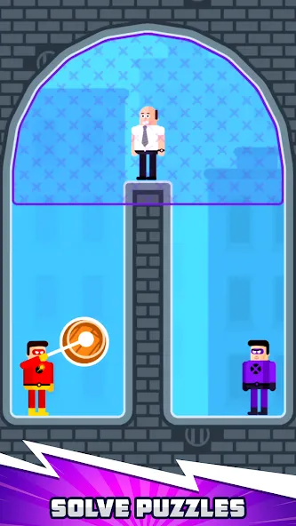 The Superhero League (Зе Суперхиро Лигующ)  [МОД Unlocked] Screenshot 2