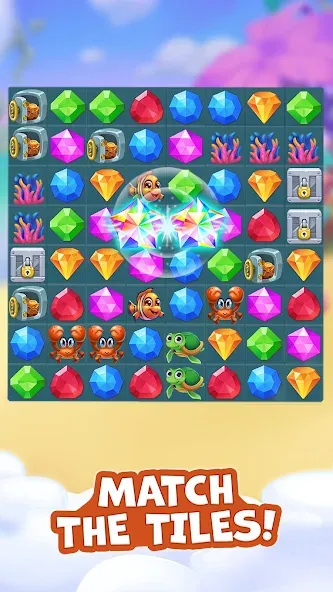 Pirate Treasures: Jewel & Gems  [МОД Menu] Screenshot 5