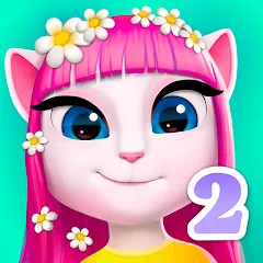 Взломанная My Talking Angela 2  [МОД Меню] - стабильная версия apk на Андроид