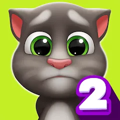 Взлом My Talking Tom 2  [МОД Unlocked] - последняя версия apk на Андроид