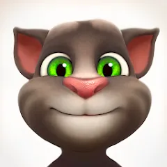 Скачать взломанную Talking Tom Cat  [МОД Menu] - полная версия apk на Андроид