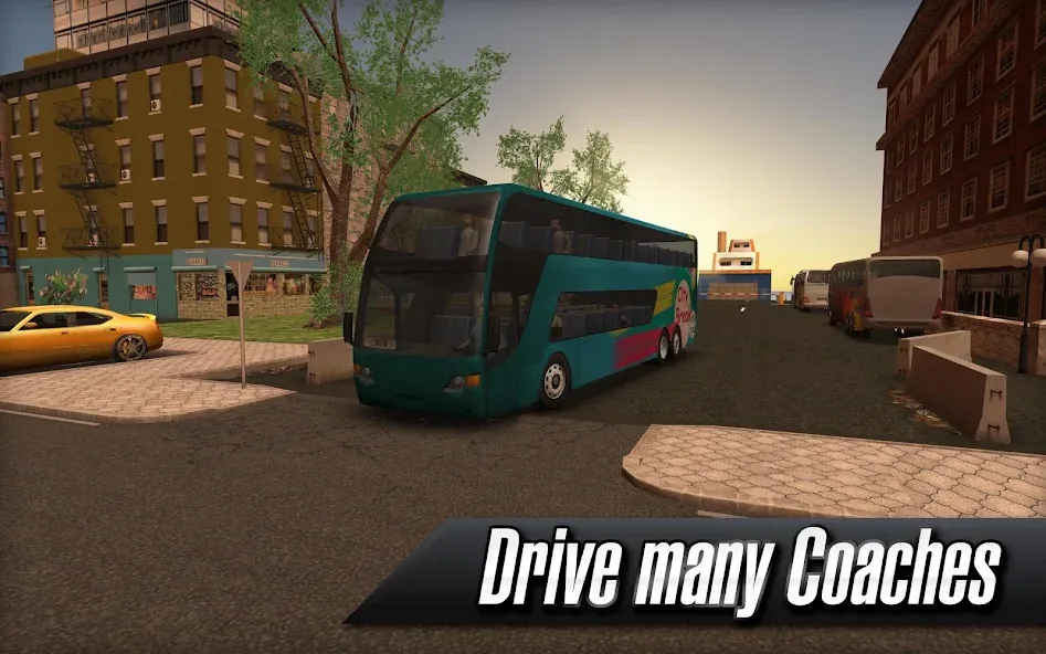 Coach Bus Simulator (Коуч Бас Симулятор)  [МОД Меню] Screenshot 3