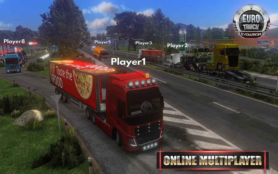 European Truck Simulator (Юро Трак Драйвер)  [МОД Бесконечные монеты] Screenshot 3