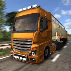 Взломанная European Truck Simulator (Юро Трак Драйвер)  [МОД Бесконечные монеты] - стабильная версия apk на Андроид