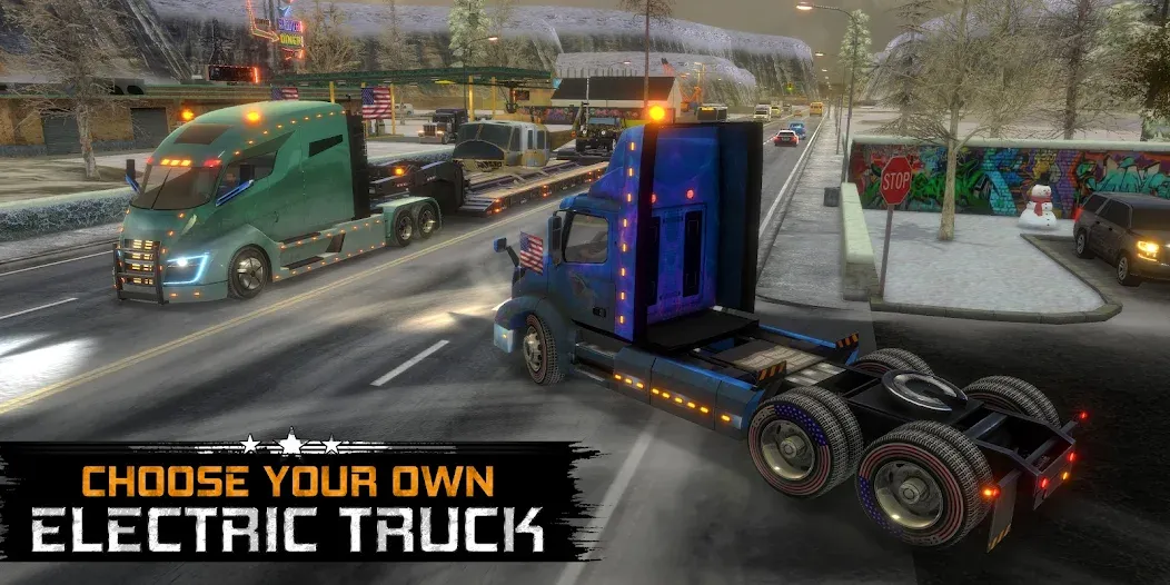 Truck Simulator USA Revolution (Трак Симулятор США Революция)  [МОД Много монет] Screenshot 4