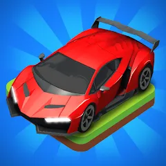 Взлом Merge Car - Idle Merge Cars (Мердж Кар)  [МОД Много монет] - стабильная версия apk на Андроид