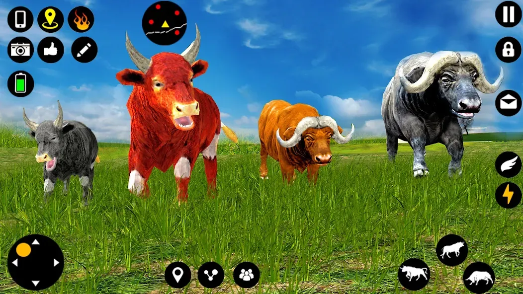 Angry Bull Attack Fight Games (Ангри Булл Атак Файт Геймс)  [МОД Все открыто] Screenshot 5