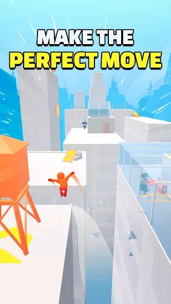 Parkour Race - FreeRun Game (Паркур Рейс)  [МОД Бесконечные деньги] Screenshot 1