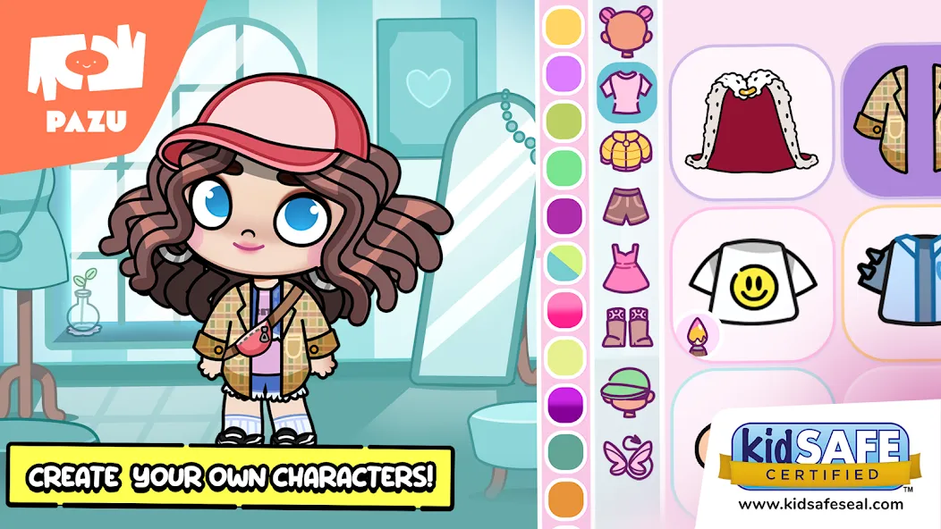 Avatar Maker Dress up for kids  [МОД Mega Pack] Screenshot 1