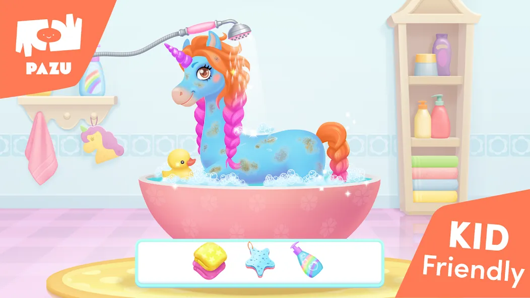 My Unicorn dress up for kids  [МОД Бесконечные деньги] Screenshot 3