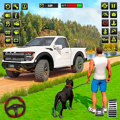 Взлом Offroad 4x4 Jeep Driving Game  [МОД Много денег] - полная версия apk на Андроид