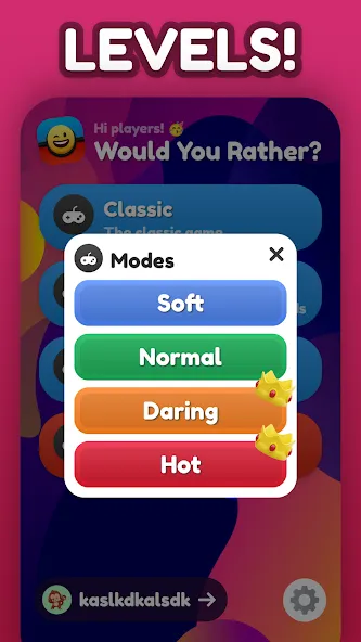 Would You Rather ?  [МОД Mega Pack] Screenshot 4