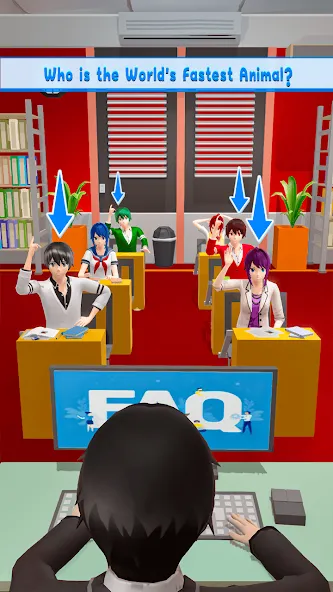 Anime School Teacher Simulator  [МОД Много денег] Screenshot 5