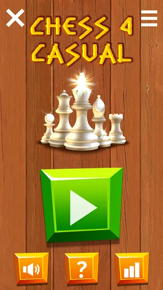 Chess 4 Casual - 1 or 2-player (Шахматы 4 для любителей)  [МОД Unlimited Money] Screenshot 1