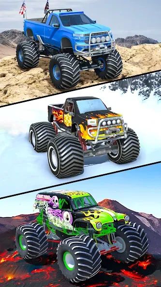 Rock Crawling: Racing Games 3D (Роккраулинг)  [МОД Menu] Screenshot 3